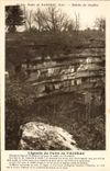 CPA Grotte Grottes Legende du puits de Padirac Entree du gouffre