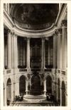 Postal Órgano Versalles el palacio Interior de la capilla