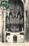 Postal Órgano St Maximin Interior de la basílica los grandes órganos