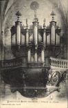 Postal Órgano Luxeuil los Baños el órgano de la iglesia