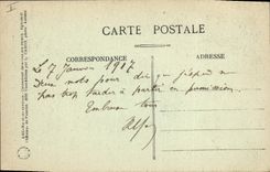 Postal Órgano Amiens Catedral la nave Órganos y cátedra