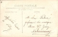 Vintage Postcard Law courts Amiens Main staircase