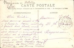 Vintage Postcard Law courts Aix in Provence