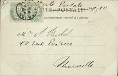 Vintage Postcard Alencon the castle and Law courts