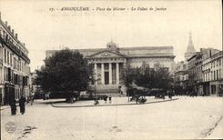 CPA Palais de Justice Place du Murier Angouleme