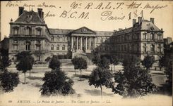 CPA Palais de Justice Amiens