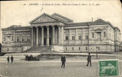 CPA Palais de Justice Place du Champ de Mars Angers