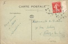 CPA Bombardement d'Amiens Groupe de maisons en face du Palais de Justice 