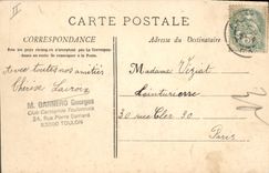 Vintage Postcard Law courts Alais