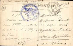 CPA Militaria Guerre de 1870 Toulouse Monument des combattants de 1870 1871 Allee St Michel