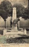 Vintage Postcard Militaria Guerre of 1870 Baskets of Gatinais the high monument has the memory of the dead soldiers in 1870
