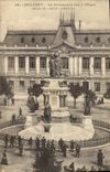 CPA Militaria Guerre de 1870 Belfort Le Monument des 3 Sieges
