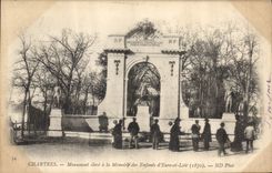 CPA Militaria Guerre de 1870 Chartres Monument eleve a la memoire des Enfants d'Eure et Loire 