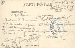 Vintage Postcard Militaria War of 1870 Fontenoy Monument