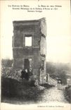 Vintage Postcard Militaria War of 1870 surroundings of Raincy ruin of the old castle Defense of Avron the Last vestiges