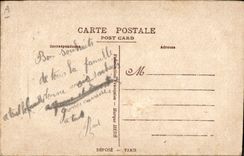 CPA Fantaisie Toilee Fleurs 