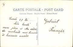 CPA Fantaisie Toilee Fleurs 