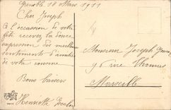 CPA Fantaisie Toilee Fleurs 