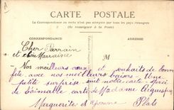 CPA Fantaisie Toilee Fleurs 