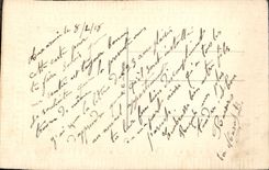 CPA Fantaisie Toilee Fleurs 