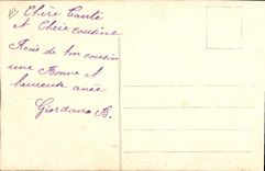 CPA Fantaisie Toilee Fleurs 