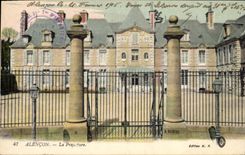 Vintage Postcard Alencon Prefecture