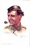 CPA Fantaisie Illustrateur Dupuis Militaria Infanterie Ecossaise Ecosse