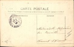 Postal Joyas Marsella Exposición Colonial Joyero Tunecino