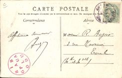 CPA Mine Mines La catastrophe des Mines de Courrieres Benediction de la fosse commune TOP 