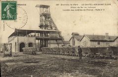 CPA Mine Mines Environs de Flers Le Chatelier Saint Clair Mines de fer de Halouze 