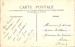 Vintage Postcard Fantasy (drawing has the hand) Militaria Child