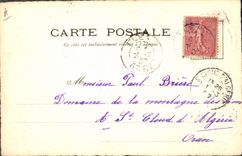 CPA Fantaisie (dessin a la main) Maison 