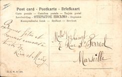 CPA Fantaisie Enfant Lapin Paques 