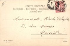 Vintage Postcard Fantasy Child wife Easter Lambs