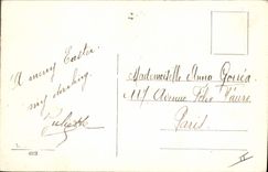 Vintage Postcard Fantasy Woman Easter Children