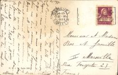 Vintage Postcard Fantasy Rabbits