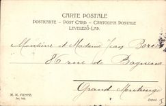 CPA Fantaisie Paysage sous la neige 