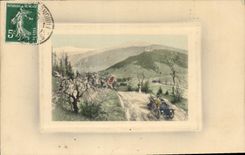 CPA Fantaisie Automobile 