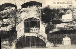 Vintage Postcard Cave Caves of St Antoine Brive