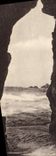 Vintage Postcard Cave Caves Peninsula of Quiberon One of the entries of the cloister