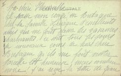 Vintage Postcard Cave Caves Peninsula of Quiberon One of the entries of the cloister