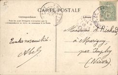 Vintage Postcard Cave Caves Paris Trifle the large cave