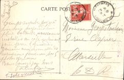 Vintage Postcard Cave Meschers Caves the Baths Cave Restoring of the Hermitage