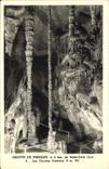 CPA Grotte Grottes Grotte de Presque Saint Cere Les cierges