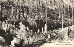 Vintage Postcard Cave Caves Thor Cave of Thouzon Room of the musicians