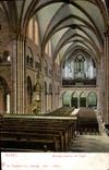 CPA Orgue Basel Munster Inneres mit orgel
