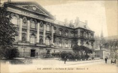 CPA Palais de justice Amiens 