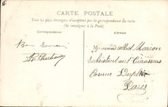 CPA Palais de justice Alencon Le Tribunal de Commerce et l'Eglise Notre Dame 