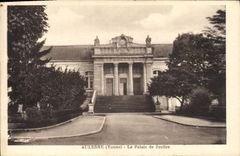 Vintage Postcard Law courts Auxerre