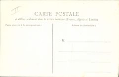 Vintage Postcard Law courts Albi